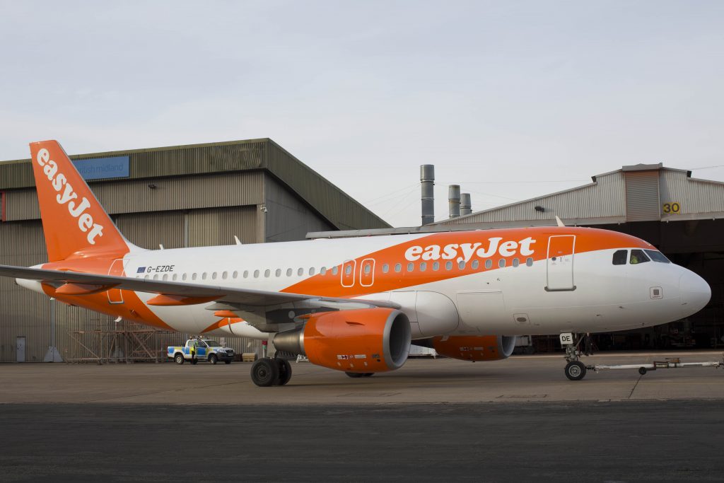 Nouvelle livrée pour les avions d’EasyJet